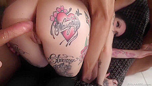 Megan Inky - Double Penetration Compilation Part 2