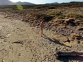 Milf Has Holiday Sex On The Beach