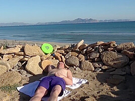 Milf Has Holiday Sex On The Beach