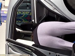 Milf boobs car wash 4