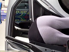 Milf boobs car wash 4