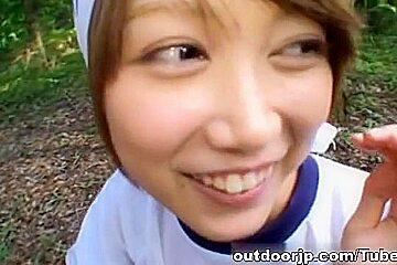 Mio Oichi really hot outdoor fucking