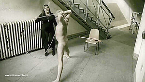 Mistress April - Dominatrix Three Slaves With One Whip Part One