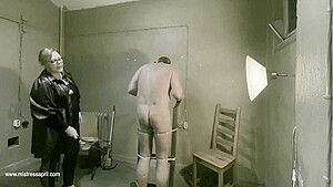 Mistress April - Dominatrix Three Slaves With One Whip Part One