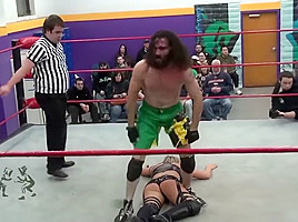 Mixed wrestling poor Alexis