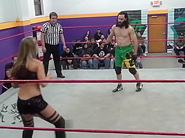 Mixed wrestling poor Alexis