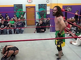 Mixed wrestling poor Alexis