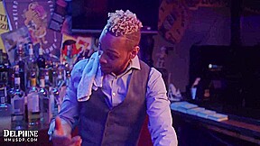 Mona Azar In Curvy Milf Fucks The Bartender When Is Around