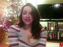 Monica Mendez - Christmas Sweater Webcam 1