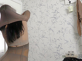 Monica Milton Is A Crazy Nylon Freak