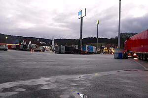 Monique - As A Bimbo Doll At A Parking Lot
