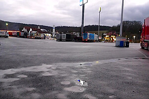 Monique - As A Bimbo Doll At A Parking Lot
