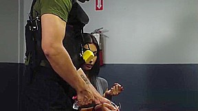 Monster cock stretching shaved pussy