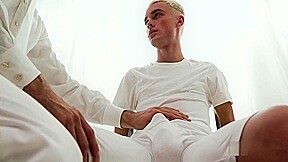 MormonBoyz-Horny twink missionary jerked off by priest Step daddy