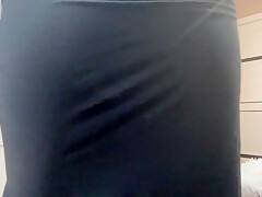 Moroccan Girl Caresses Herself In Pantyhose