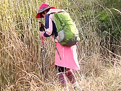 Mountain Girl I Was Out In The Field And They Saw Me!