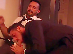 Muscle gay anal sex with cumshot
