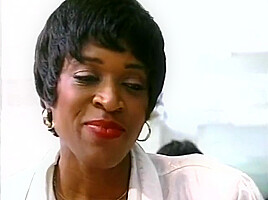 Muscular Black Man Is Getting Erected While Pretty Ebony Gives Head To Him