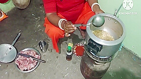Mutton Ke Badle Padosan Ko Lund Chusaya Or Chudai Ki