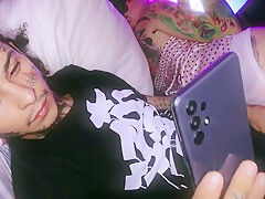 My Dick Get Hard Next To My Stepdaughter And I Fingering Her Ass