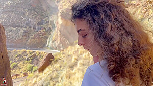 My Girlfriend Gets Big Cock In The Canyon