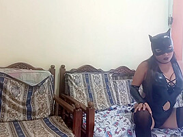 My Husband Is Not At Home And I Brought My Lover!! Without Shame And With Of Desire We Started To Fuck
