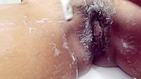 My Indian Stepmom Caught Me Staring While She Is Shaving Her Big Clit Black Pussy And Asshole   I Helped