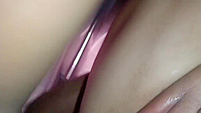 My Roomie Fucks Me In Front Of My Cuckold And Gets Really Nervous While Fucking My Pussy