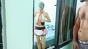 My Stepsister Leaves The Window Open, She Is Naked, She Gets Hard And I Fill Her With Milk