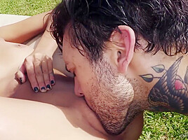 My Tattooed Step brother Licks Ass And Pussy Of Petite teen 18+ - Janice Griffith And Small Hands