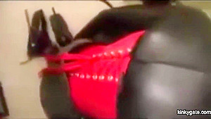 My Tied Up Latex Slut Has To Free Herself