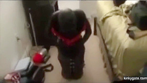My Tied Up Latex Slut Has To Free Herself
