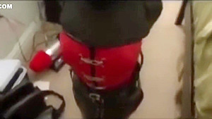 My Tied Up Latex Slut Has To Free Herself