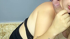 My Whore Stepsister Swallows My Entire Cock  Part 1  How Delicious The Whore Sucks