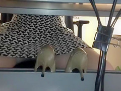 My co-worker's beautiful pair of legs