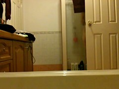 My gf in shower