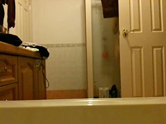 My gf in shower