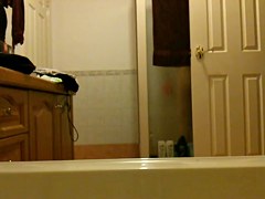 My gf in shower