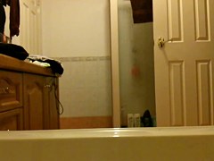 My gf in shower