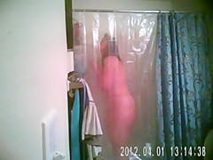 My gf in the shower