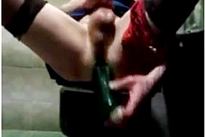 My new crossdressers fun 10 and fuck with 0 5 beer bottle