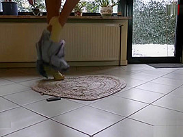 Mydirtyhobby - Horny MILF masturbates in the floor