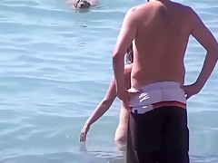 Naked Amateur Beach Nudists Sunbathing Beach
