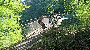 Naked Outdoor Cum