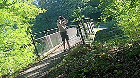 Naked Outdoor Cum