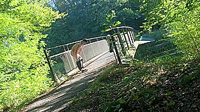 Naked Outdoor Cum