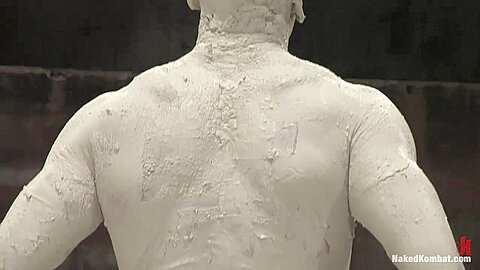 NakedKombat Colby Keller vs Dakota Rivers The Mud Match