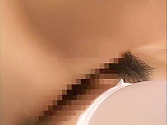 Naughty Asian nurse Ai Himeno and horny female patient in lesbian action