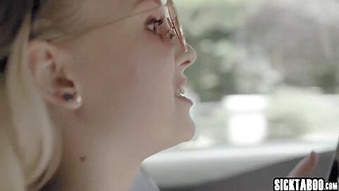 Naughty Blonde Babe Got Fucked So Hard By A Bad Guy