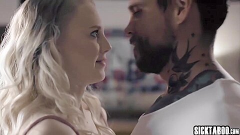 Naughty Blonde Babe Got Fucked So Hard By A Bad Guy